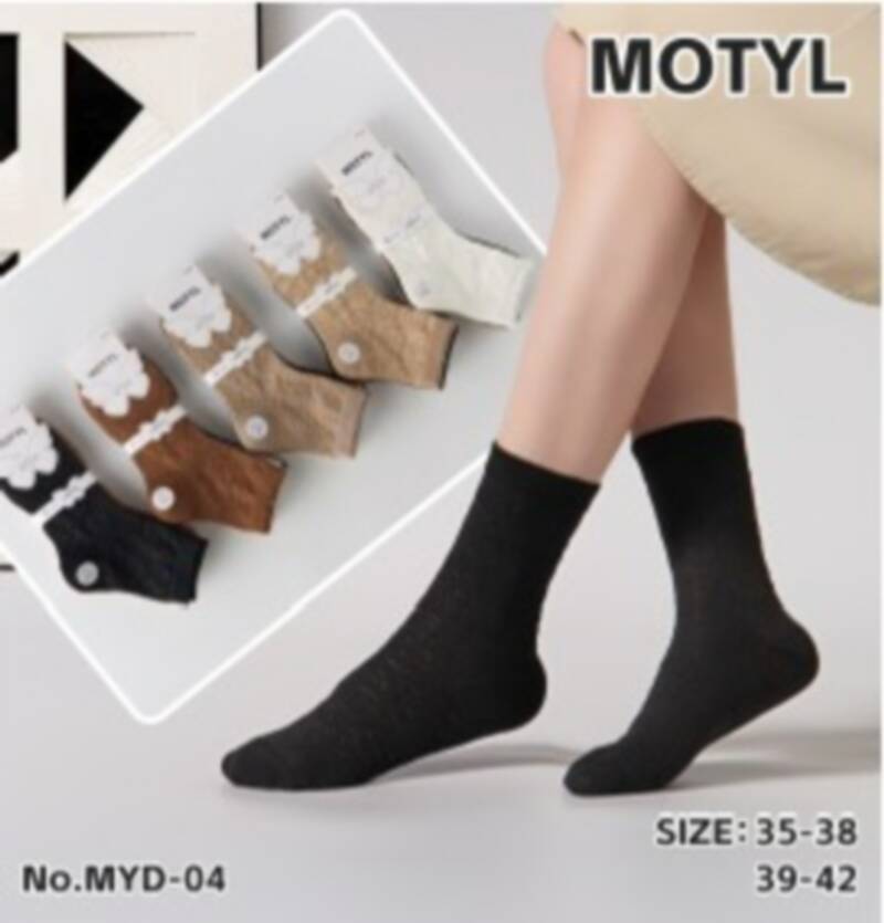 Skarpety damskie Roz 35-42, Mix kolor Paczka 40 szt